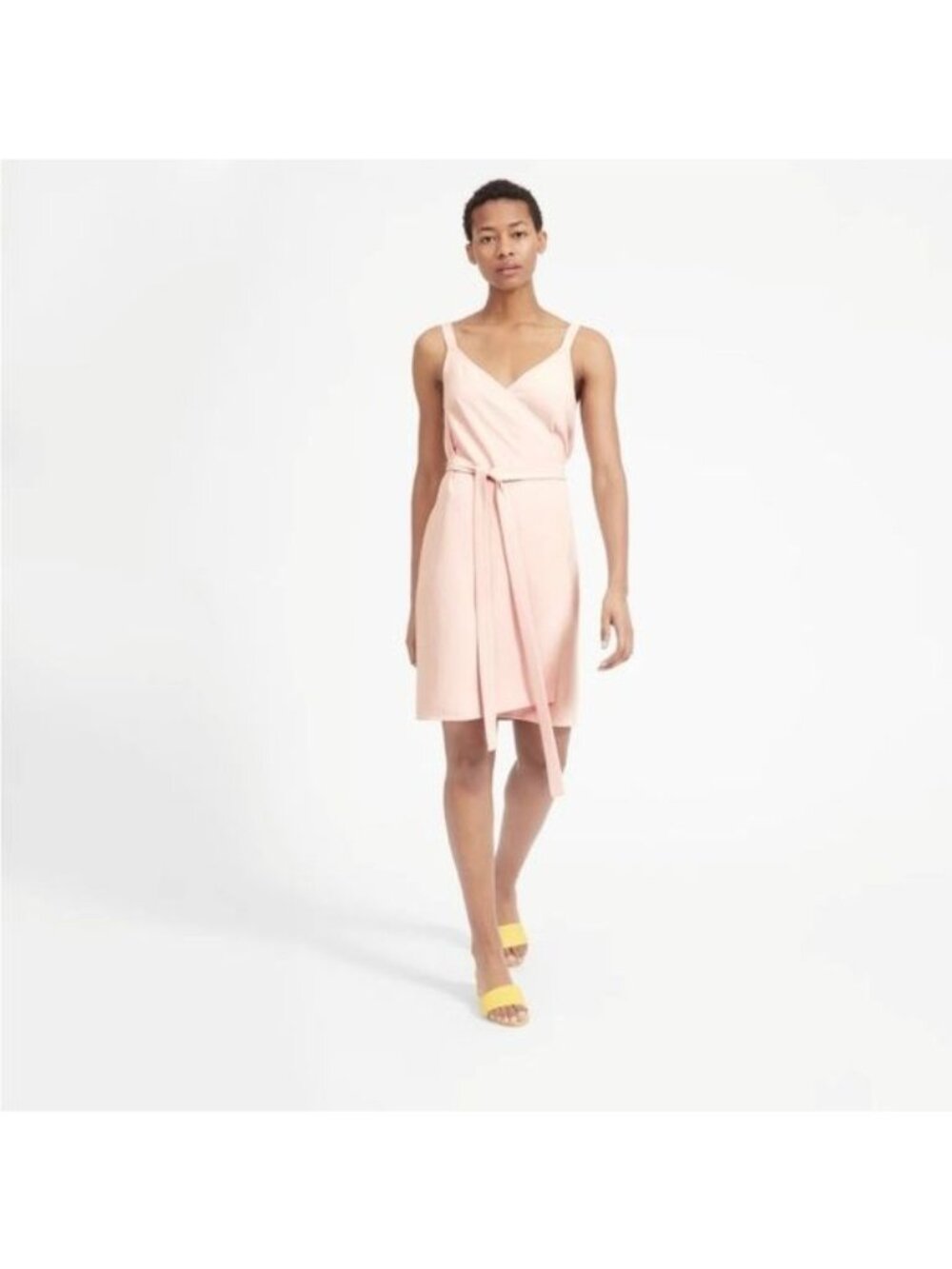 Everlane Go Weave Wrap Tank Dress size 6